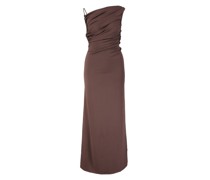 Gerafftes Maxikleid