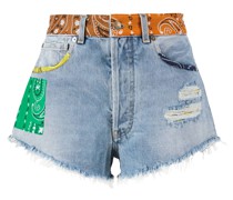Jeansshorts 'California Patchwork'