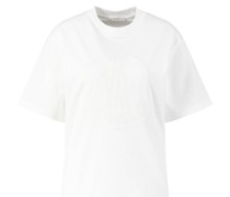 T-Shirt mit gestickten Logo