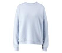Cashmere-Sweatshirt Hellblau