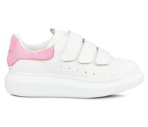 Sneaker 'Larry' mit Klettverschluss Weiß/Pink