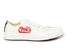 Sneaker 'Converse Chucks Low' Weiß/Rot