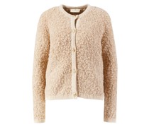 Woll-Cashmere-Strickjacke 'Bouclé'