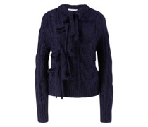 Mohair-Strickjacke 'Isadora' Marineblau