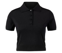 Kurzer Pullover aus Seide