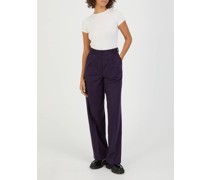 Woll-Cashmere-Hose 'New Sophie' Violett