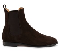 Chelsea Boots aus Veloursleder