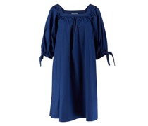 Baumwollkleid Marineblau