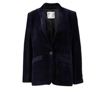 Blazer 'Velvet' Marineblau