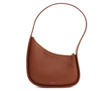 Schultertasche 'Half Moon' Mittelbraun