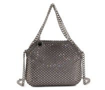 Umhängetasche 'Falabella Mini-Tote' mit Kristall-Mesh