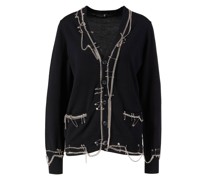 Cardigan mit Ketten