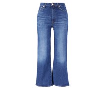 Flared-Leg Jeans 'The Cropped Jo Slim Illusion'