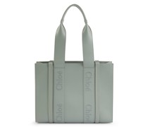 Ledershopper 'Woody Medium' Bay Green