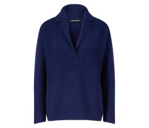 Cashmere-Seiden-Pullover 'Aleyna' Marineblau
