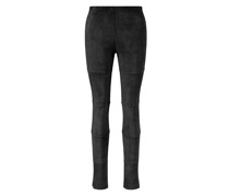 Lederleggings