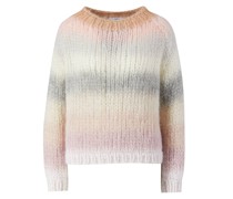 Mohair-Pullover Multi/Rosé