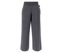 Gecroppte Cashmere-Hose