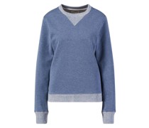 Baumwoll-Sweatshirt  Melange