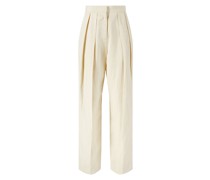 Stoffhose Crème