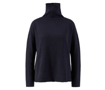 Cashmere-Rollkragenpullover Anthrazit