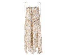 Midikleid 'Chintz Tiered' /Beige