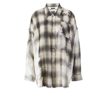 Oversized Hemd /Grau