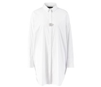 Baumwollbluse Weiß