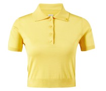 Kurzer Pullover aus Seide