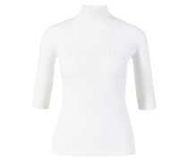 Schurwoll-Kurzarmpullover 'Unghia'