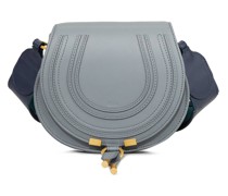 Umhängetasche 'Marcie Small Saddle Bag' Graphic Grey