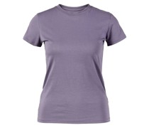 Baumwoll-T-Shirt Violett