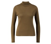Cashmere-Seiden-Pullover 'Ludmilla' Khaki