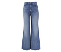 Straight-Leg Jeans 'Magny' Mittelblau