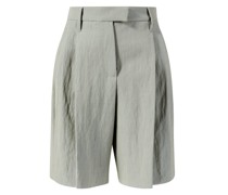Shorts mit Bundfalten