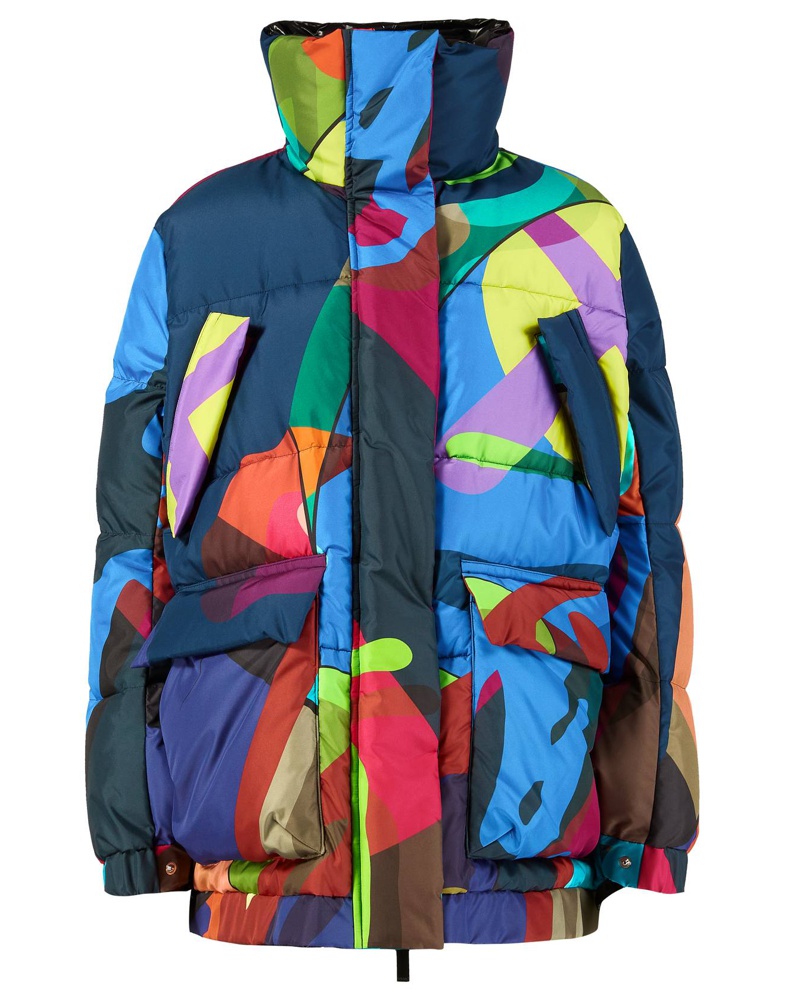 Sacai Damen Blouson 'Kaws' Multi