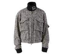 Woll-Bomberjacke