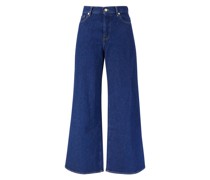 Wide-Leg Jeans 'Zoey' Marineblau