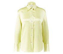 Seidenbluse Gelb