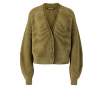 Cashmere-Strickjacke 'Chalisa' Khaki