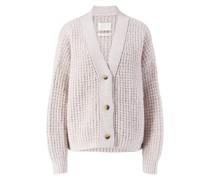 Alpaka-Strickjacke 'Waffle'