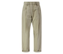 Stoffhose Khaki