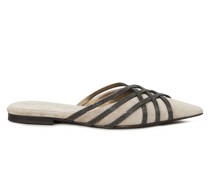 Mules mit Monili-Perlen