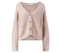 Alpaka-Strickjacke