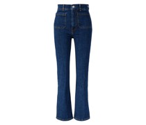Straight-Leg Jeans 'Alta' Marineblau