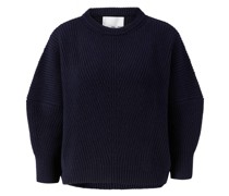 Cashmere-Pullover 'Maglia Lupetto' Marineblau