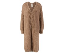 Cashmere-Cardigan Taupe