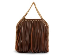 Shopper mit Fransen 'Mini Tote Falabella' Cinnamon