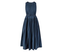 Kleid mit Taillengürtel 'Teresa' Marineblau