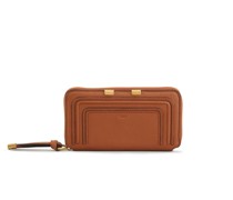 Portemonnaie 'Marcie Large Zippered' Tan